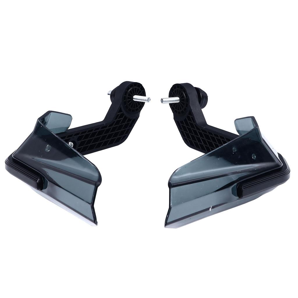 2PCS Motorcycle Handguard Windproof Collision Protection Universal Fit Handlebar Hand Protector Black