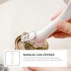 Silicone Cat Food Spoon Manual Can Opener Multifunctional Pet Food Can Scoop Lever Design Reaches Bottom Corners Damage