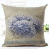 Vintage flowers Linen pillowcase Decorative pillows for sofa Cushion covers home decoration