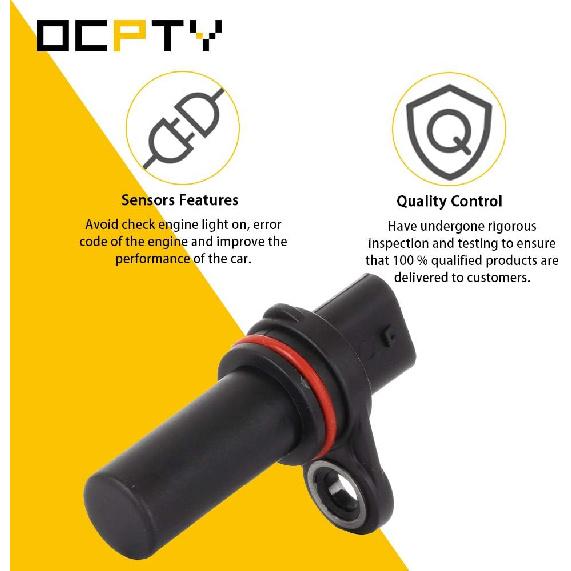 OCPTY Crankshaft Position Sensor 5033307AA Fit for 2008-2014 for Dodge Avenger, 2007-2012 for Dodge Caliber, 2009-2016 for Dodge Journey, 2007-2016