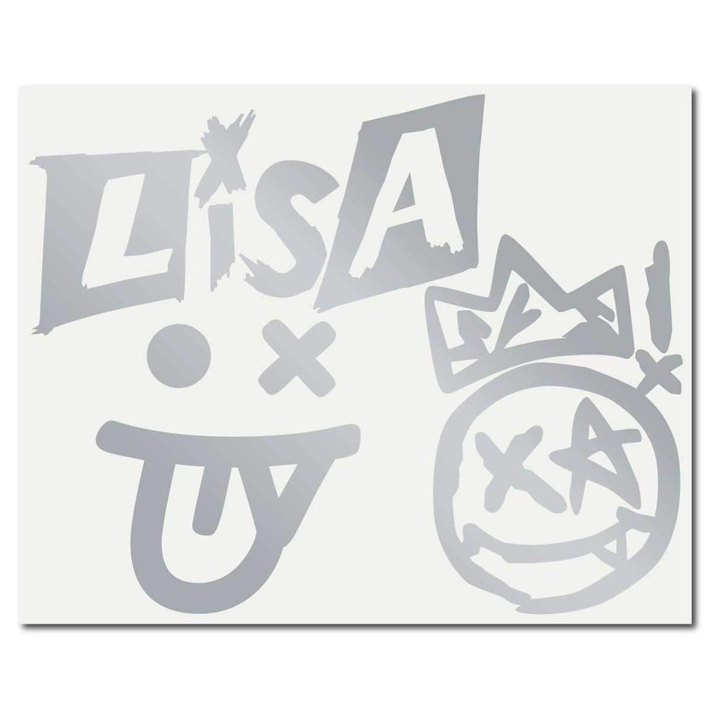 Sticker with only the image S Silver 071S remaining, "LiSA" #2