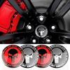 4PCS 56MM Skull  Wheel Center Cap  Decal StylingEmblem Car  Cover Stickers Hub