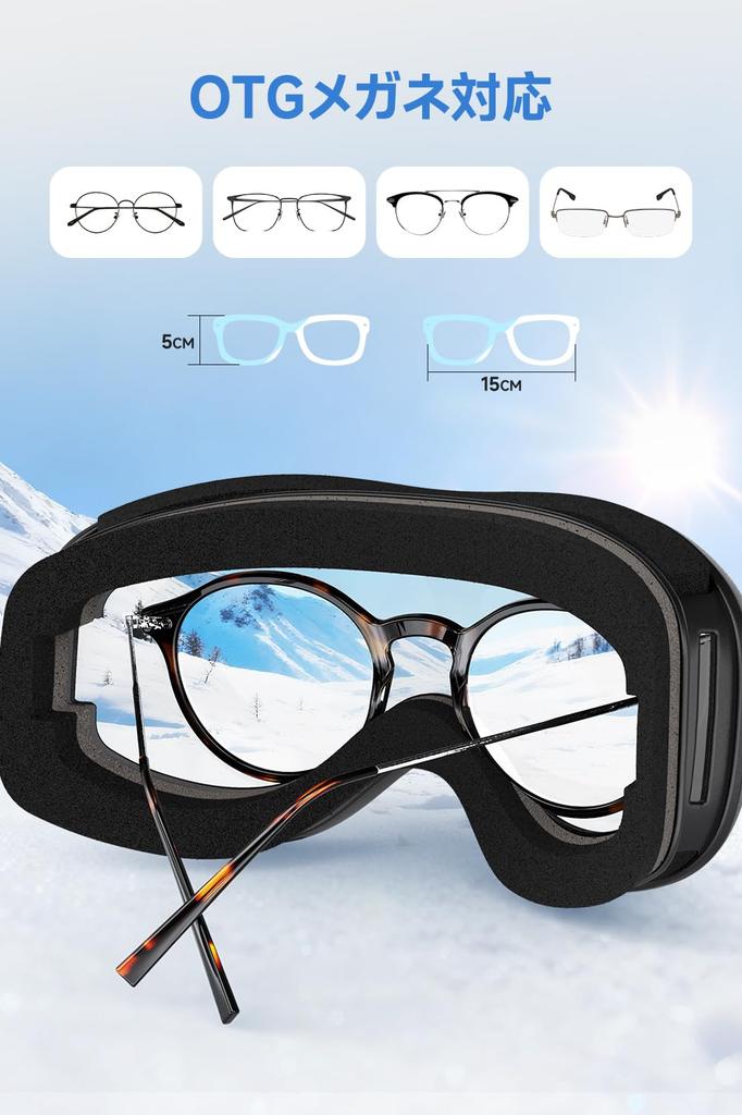 ElektraX Ski Goggles In New Winter 2025 for Men and Glasses OTG Wide Field of Spherical UV UV400 Helmet Impact (Made Italy, Model) Women, Compatible,