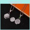 In Footprints H2o The Sand Simulated Diamond Gemstone Oval Pendant Necklace