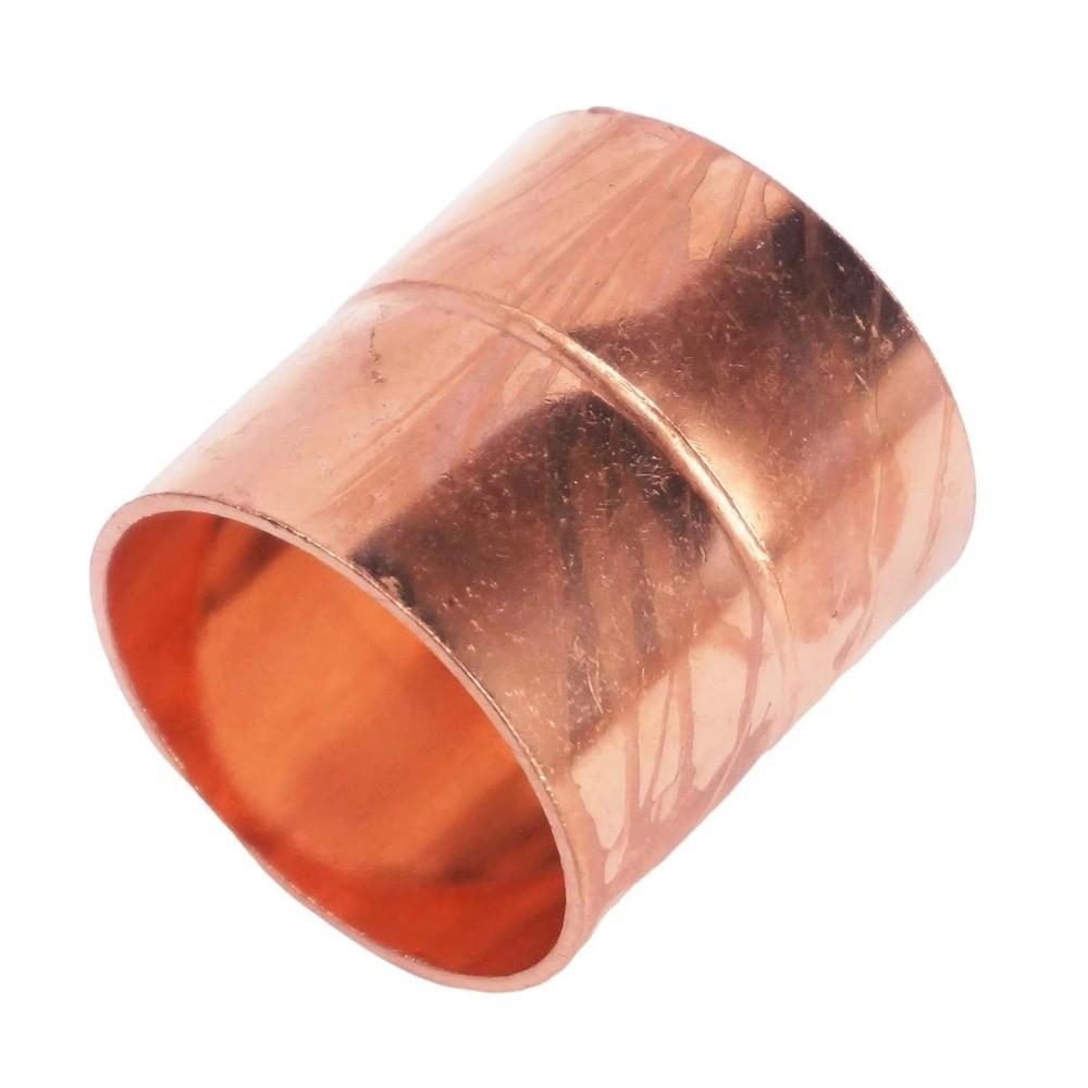 10PCS Socket Weld Tube Fitting Copper Coupling Pipe Fitting New Weld Coupling Plumbing Hardware