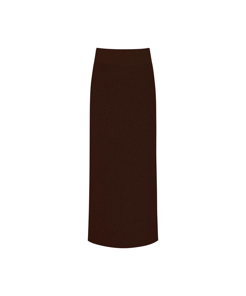 Calate Pure Cashmere Long Skirt
