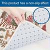 Christmas Kitchen Anti-slip Mat Carpet Flannel Doormat Two-piece Set