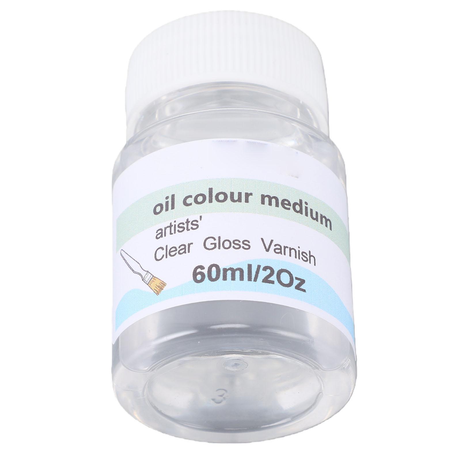 

60ML High Gloss Varnish Clear Protective Varnish Prevent Oil Painting From Dust and Scratches