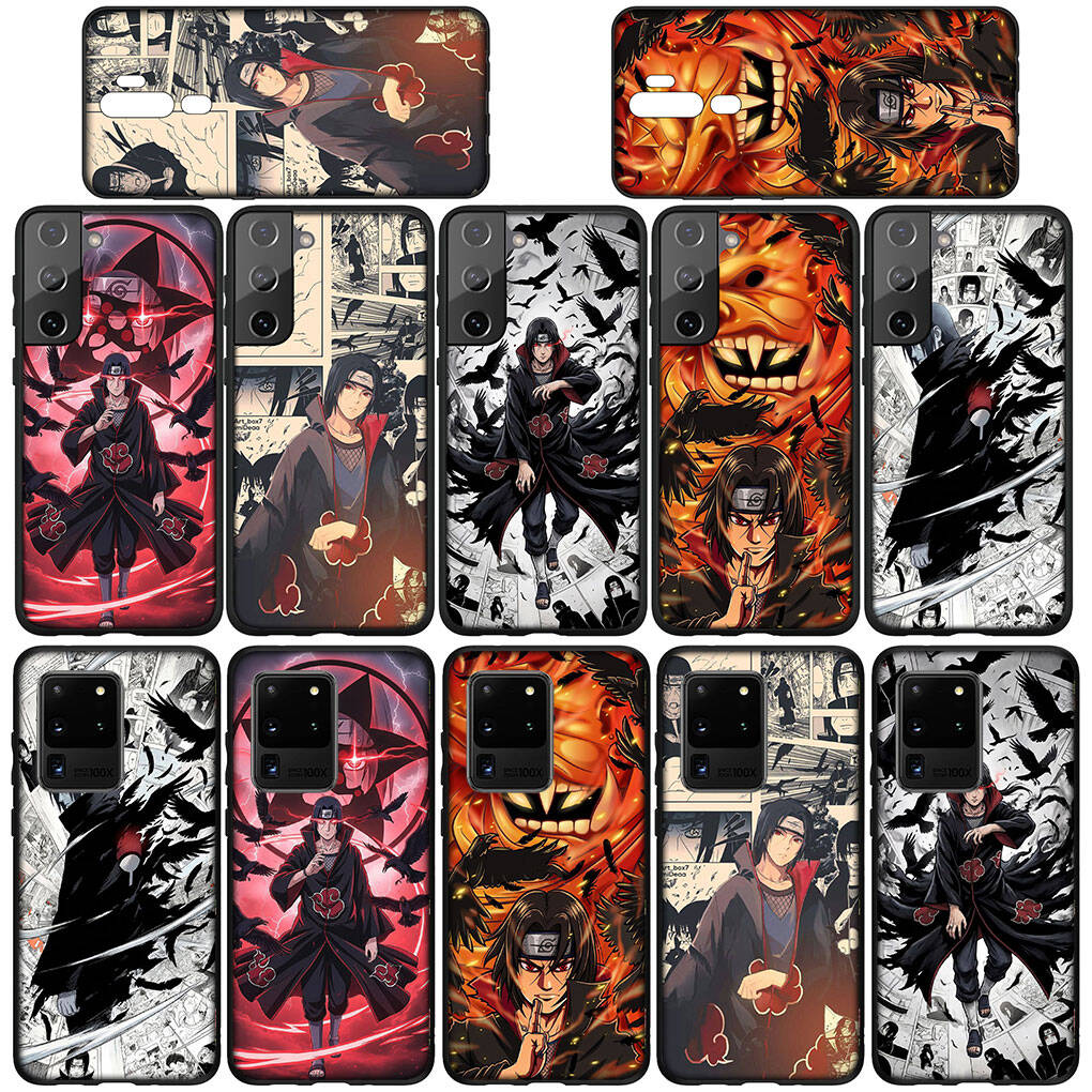 Case for iPhone 17 15 16 Plus Redmi Note 14 12 11 13 Pro Max Huawei P30 P20 Lite OPPO A60 A40 A80 A38 A54 Poster Narutos Uchiha Itachi Akatsuki Cover