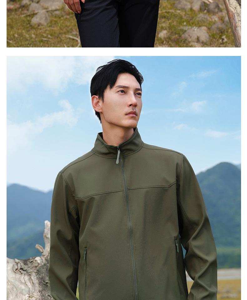Unisex Windproof Softshell Parka: Waterproof Hiking Jacket for Autumn/Winter