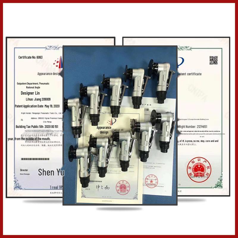 Handheld Mini Pneumatic Chamfering Machine: 45° C/R-Angle Deburring Tool for Woodworking and Metal