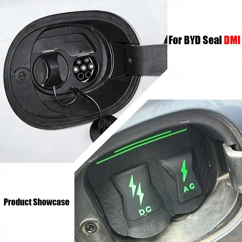 New Energy Car Charging Rain Cover For BYD Seal EV DMI Accessories 2022~2026 Auto Parts Charging Gun Waterproof Protective Cases