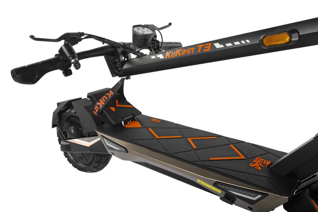 KuKirin T3 800W Electric Scooter for Adults, 10" Tire Foldable E-Scooter, Up To 58km Range & 45km/h Speed