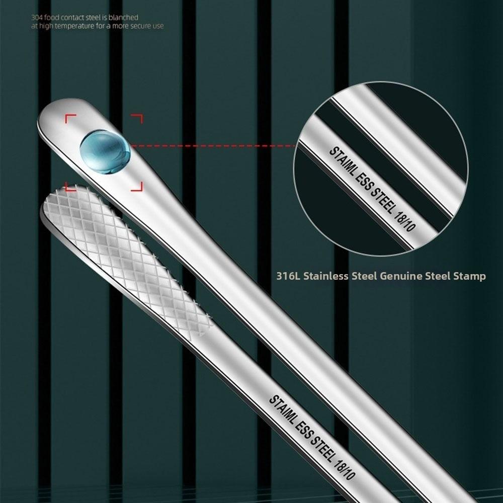 Non-Stick Barbecue Clip Stainless Steel Grill Tongs BBQ Clip  Cooking Tools for Grilling Bakery