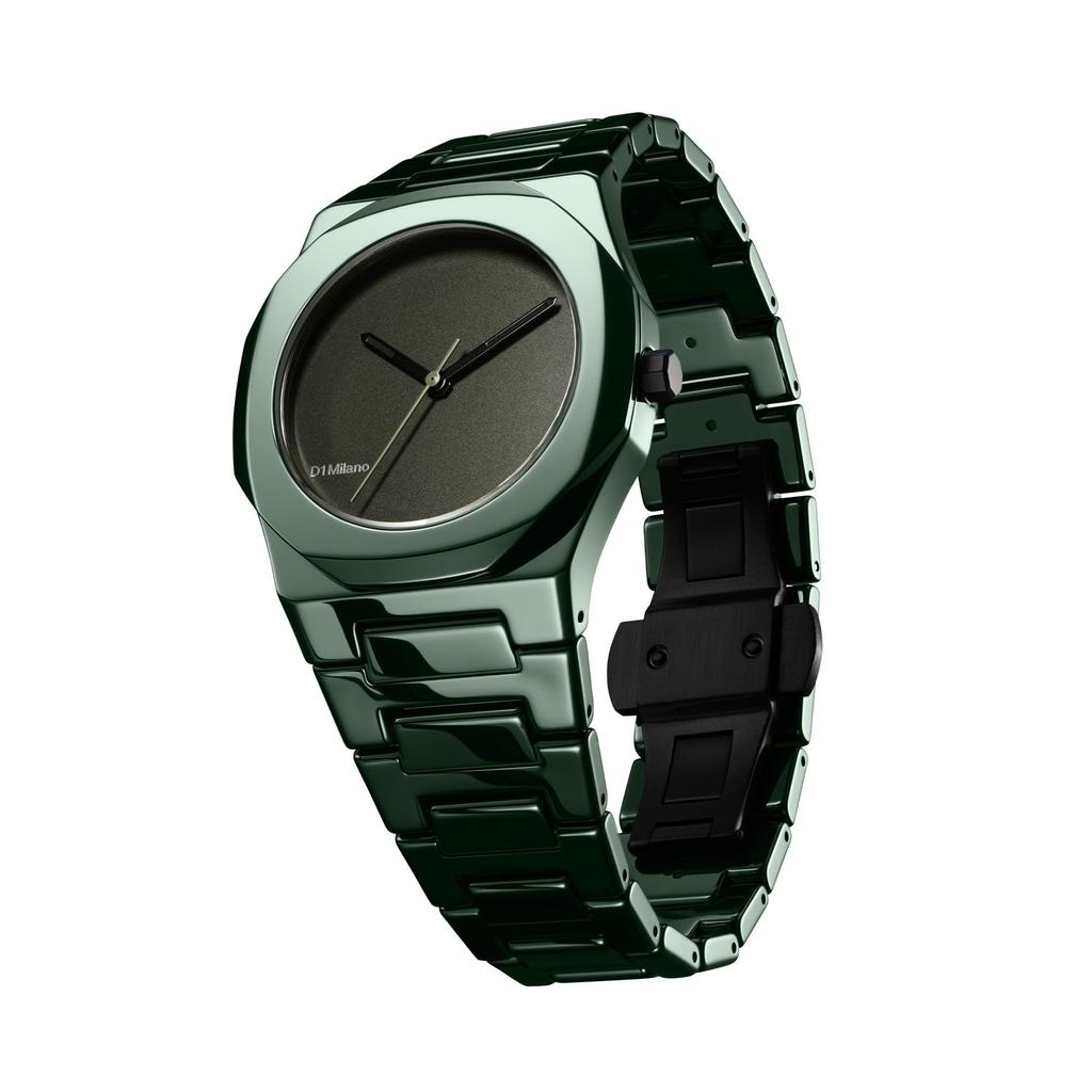 Authorized Distributor D1 Milano and Watch CEBU04 Ceramic Pure Green 37mm [D1 MILANO] Men's Women's