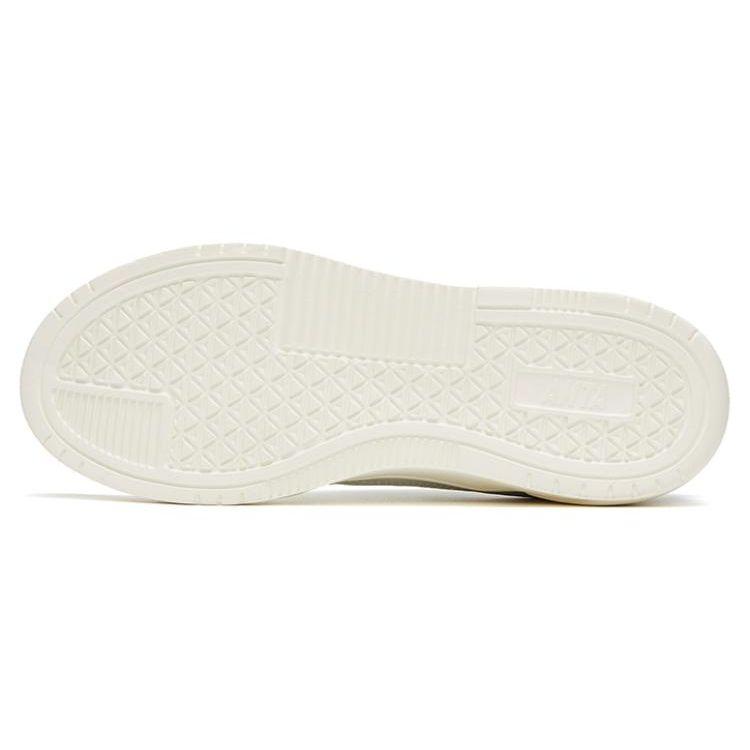 Anta Gel Elastic Non-Slip Wear-Resistant Lightweight Low-Top Skate Shoes Men Skate Shoes White Gray Blue 912328033-4