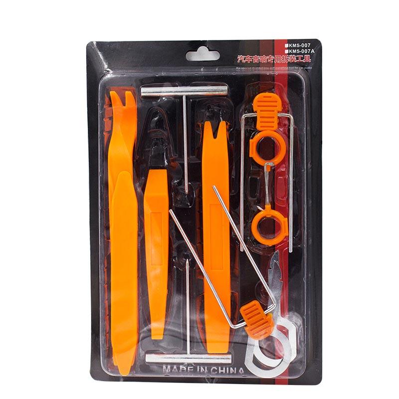 Auto Car Radio Door Clip Audio Removal Kit Car Audio Removal Trim Panel Dashboard Car DVD Player Repair Hand Cockpit Pry Tool