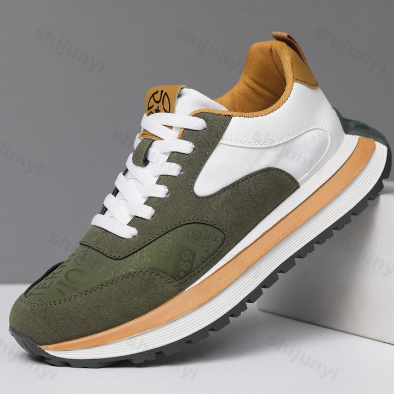 Fashion Men's Sneakers 2025 Autumn Winter New Fashion Outdoor Non Slip Running Shoes Comfortable Height Increase Lace Up Casual Shoes