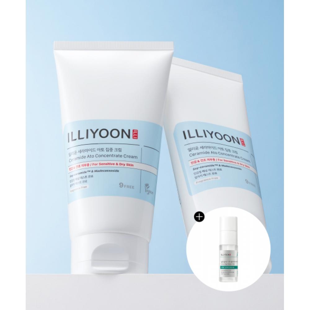 Illiyoon Ceramide Ato Intensive Cream 230ml 2 Pack FREE