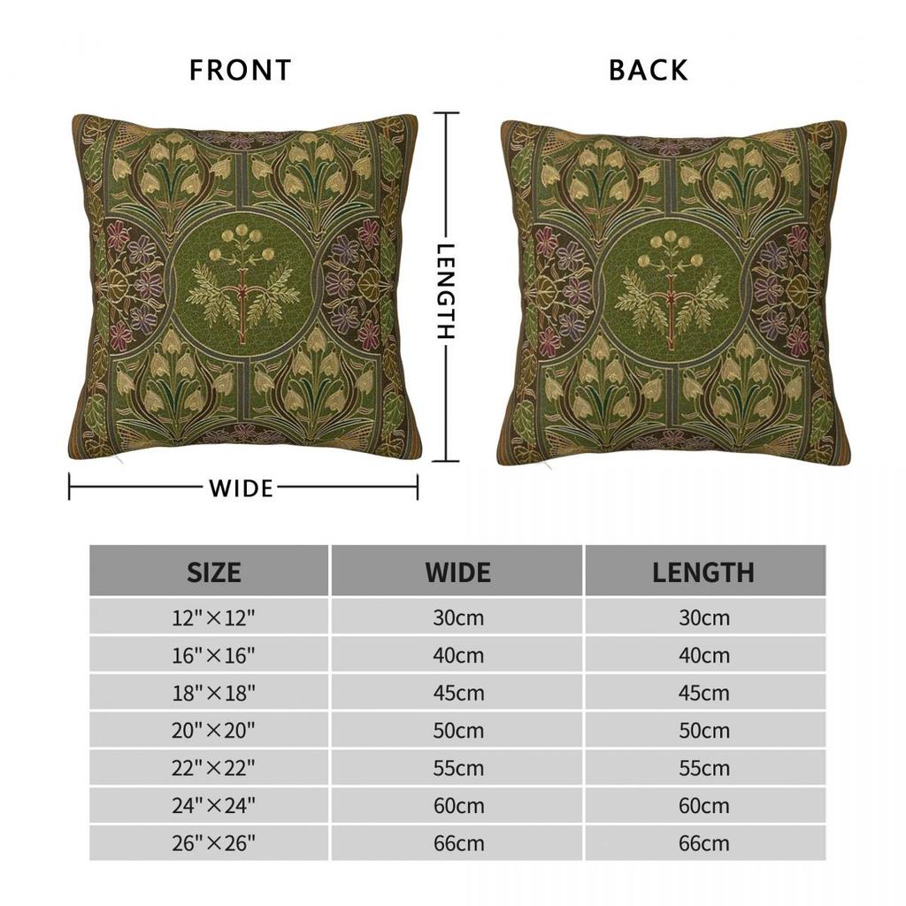 Stupenda Federa Art Nouveau Poliestere Lino Velluto Creativa Cerniera Federa Decorativa Custodia Cuscino per Stanza
