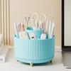 New Large Capacity 360 Rotating Makeup Organizer Desktop Cosmetic Storage Box Lipstick Makeup Brush Pen Holder for Bathroom