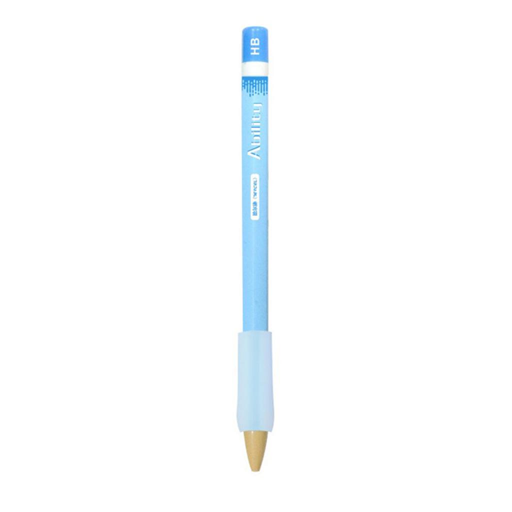 Student Mechanical Pencil Slip Resistant Silicones Grip Posture Correction Automatic Pencil Twist Action for Student