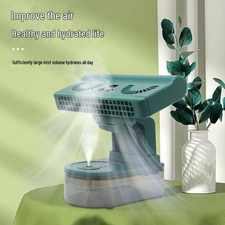 12345th Gen Mini Desktop Air Cooler & Humidifier Fan