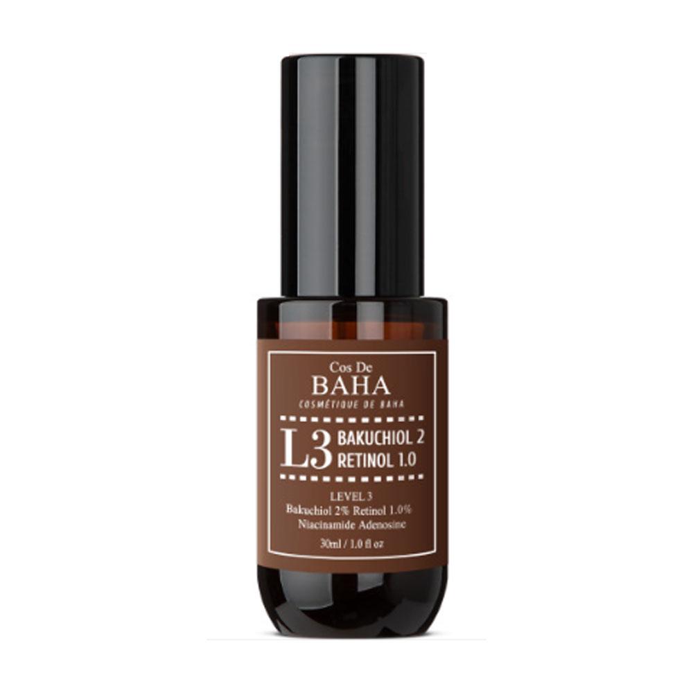 Cos De BAHA L3 Bakuchiol 2% Retinol 1% Ampoule Serum 30ml