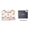 Coach Klare 21 Strawberry Print Chain Shoulder Strap Leather Accordion Bag Women Shoulder Bag CB599-IMCAH