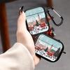 Case For Airpods 1 4 Pro3 3 2 Pro Pro2 Earphone Cases Cover Christmas Town