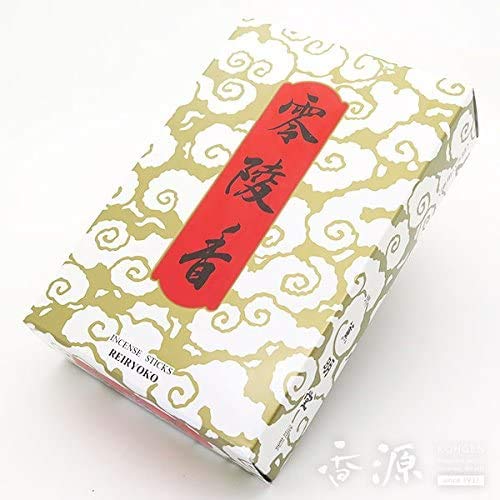 Kunmeido Eiheiji Temple's Famous Reiryo-ko Incense Sticks, Large Bulk Size, Value Pack of 2 (160g X 2) with Pocket Tissue Set
