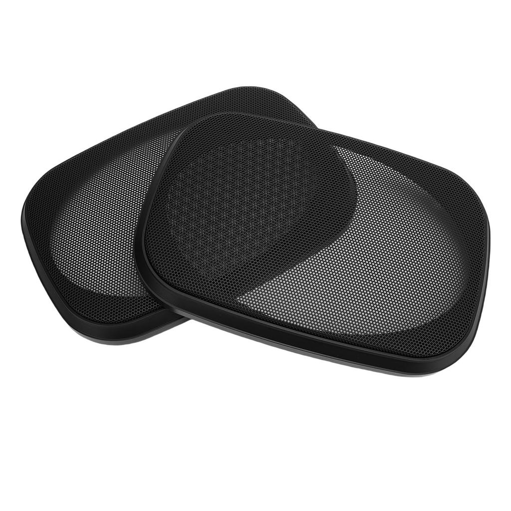 2PCS Speaker Grille Covers Metal Mesh Protective and Decorative Case for Home Theater Car Boat Speakers 245x172mm