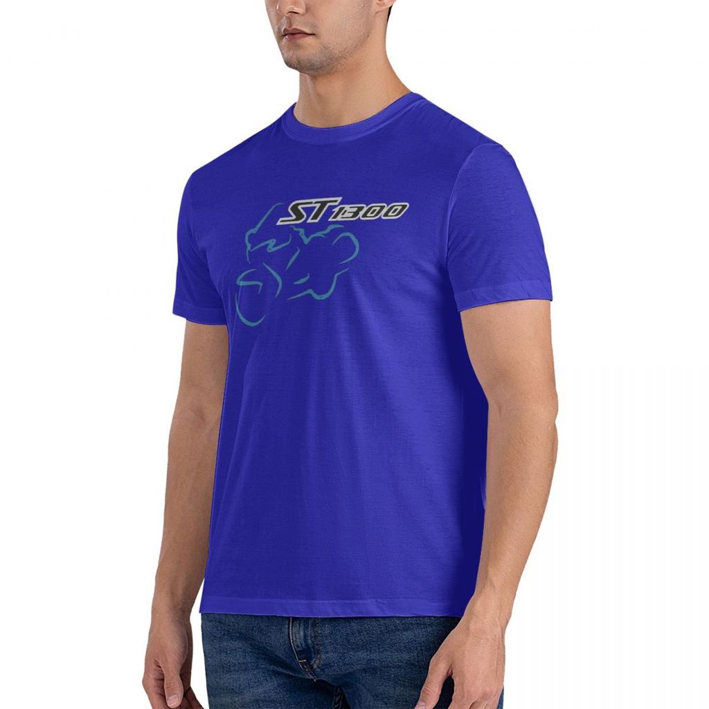 2024 Fashion Hon St 1300 T-Shirt Motorcycle Design Biker Tees Casual Loose Breathable and Comfortable Crew Neck T Shirts