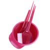 5pcs/set Professional Premium Salon Hair Dye Kit Bleaching Hairdressing Tools  Home Use