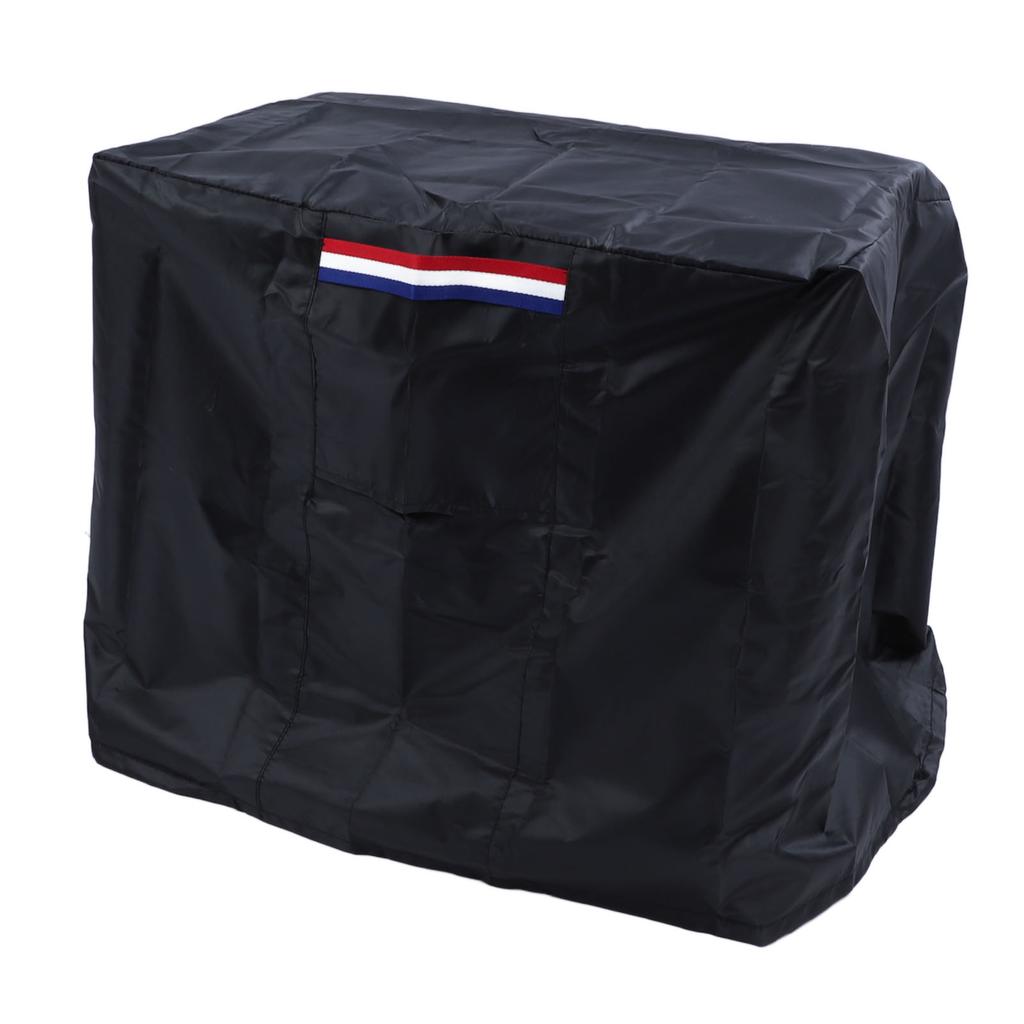 Fire Pit Cover Professional Rectangular 420D Silver Coated Waterproof UV Resistance Outdoor Fire