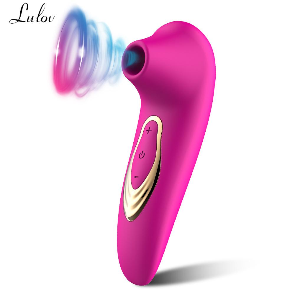 Powerful Sucking Vibrator for Women Sucker Clitoris Vibrator Female Nipple Oral Vacuum Stimulator Sex Toys Goods