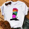 Mode Mädchen Freizeit Übergröße Damen Einfaches Süßes Buchstaben Damen T-Shirt Damen Sommer Grafik T-Shirts Übergroßes T-Shirt Tops