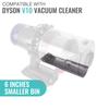 Clear Bin Slide Compatible with Dyson V10 V11 V15 SV12 SV14 SV15 SV22 Clear Bin Motor Head Vacuum Cleaner Dust Bin Parts Replacement Parts (16.4cm)