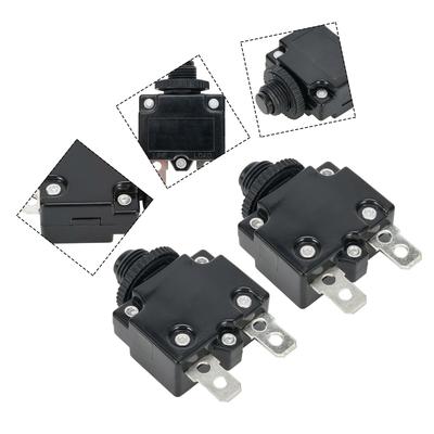 2pcs Overload Protectors Air Compressor Electric Tools Circuit Breaker Overload Protectors AC15A Electrical Equipment