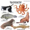 Cross-Border Animal Toy Set: Sheep, Cow, Horse, Donkey, Goat, Poultry Plastic Models