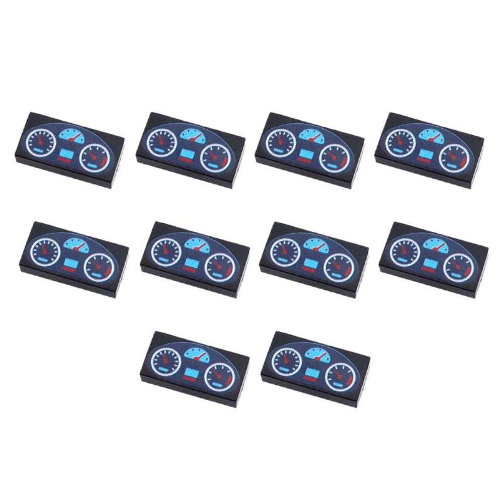 City Building Blocks Accessories Dashboard Audio Computer Control Center Radar Keyboard Mobile Phone Model Mini Brick Toy R054