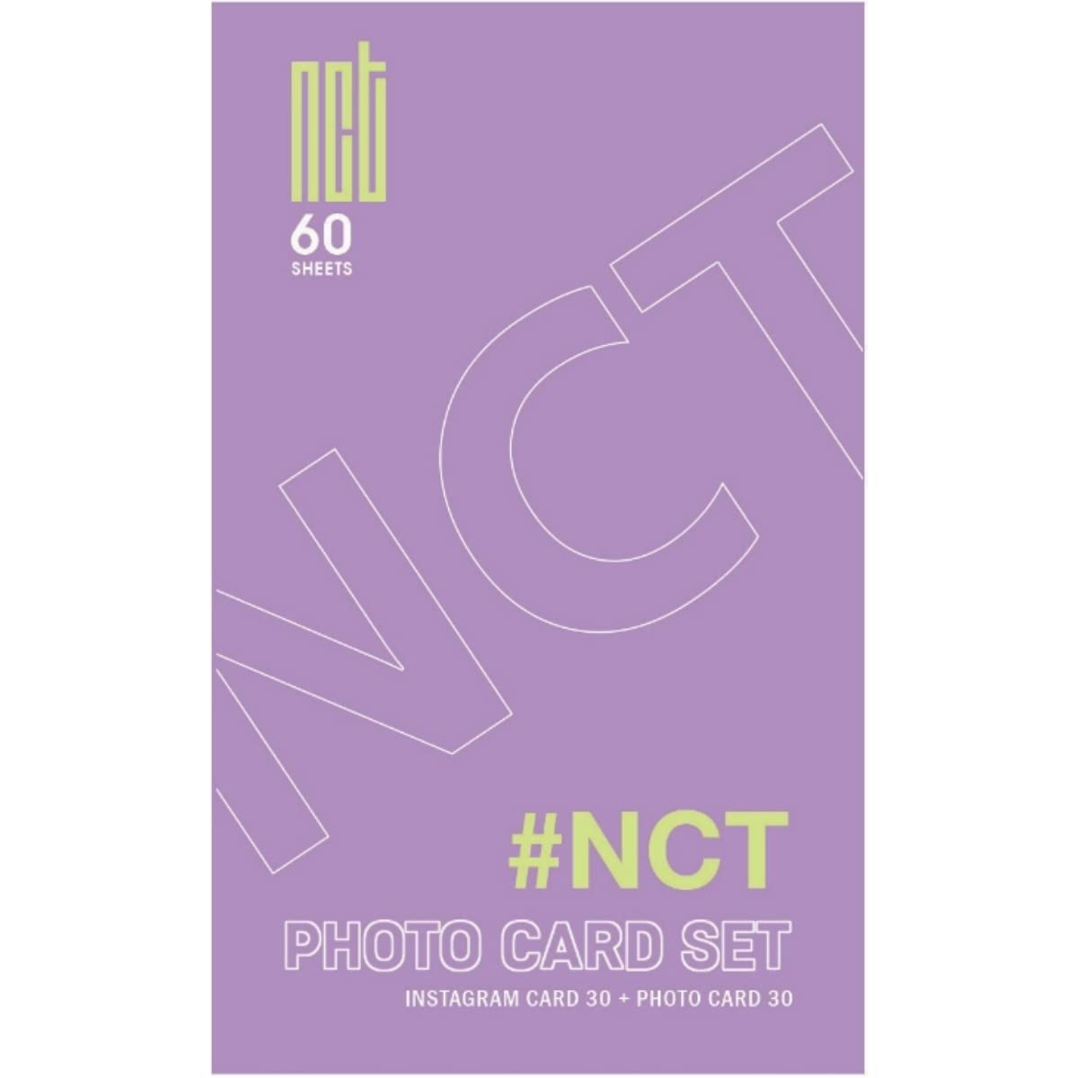 

Photocard Set Instagram Cards 30 Trading 60-piece [30 + Cards] (NCT)