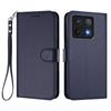 For Xiaomi 14T Leather Case Wallet Stand Phone Cover with Wrist Strap