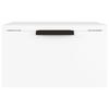 VidaXL Table de chevet murale Blanc 34x30x20 cm811376