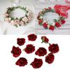 Rose Artificiali Retrò Premium Materiali per Artigianato all'Ingrosso Per Accessori per Capelli da Sposa Centrotavola Design