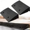 1pc Curb Ramp 50x27x7cm Portable Curb Ramp,Heavy Duty Threshold Ramp Curb Ramp Suitable for Doorway Wheelchair Bike