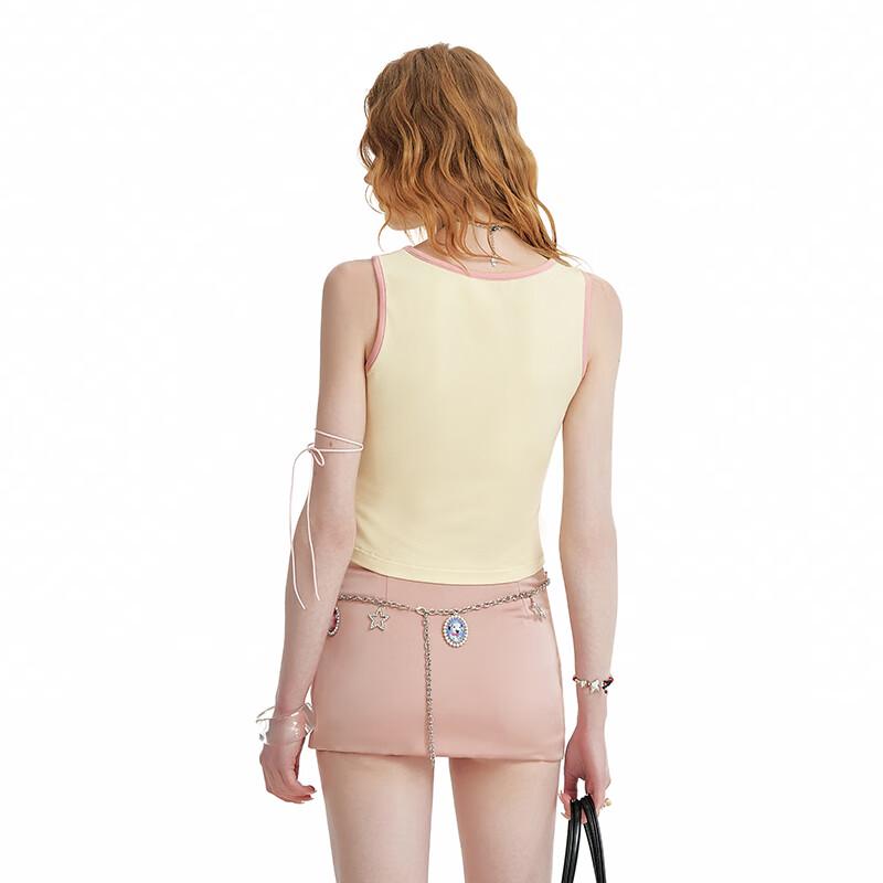 UNIFREE Women's Sweet Print Cropped Camisole