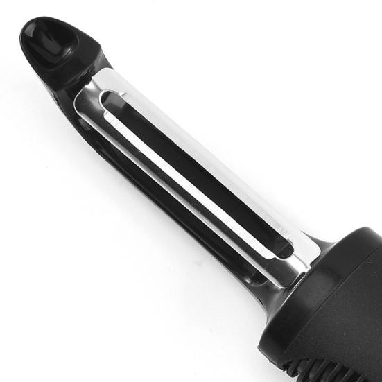 Roterande potatisskalare Skarp Rostfri Potatisskalare med Halkfritt Handtag för Kök Frukt Morot Grönsak Kiwi