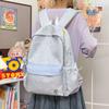 Schoolbag New Large Capacity Versatile School Bag Female Simple College Student Lightweight Travel Backpack Chinese College Student Leisure