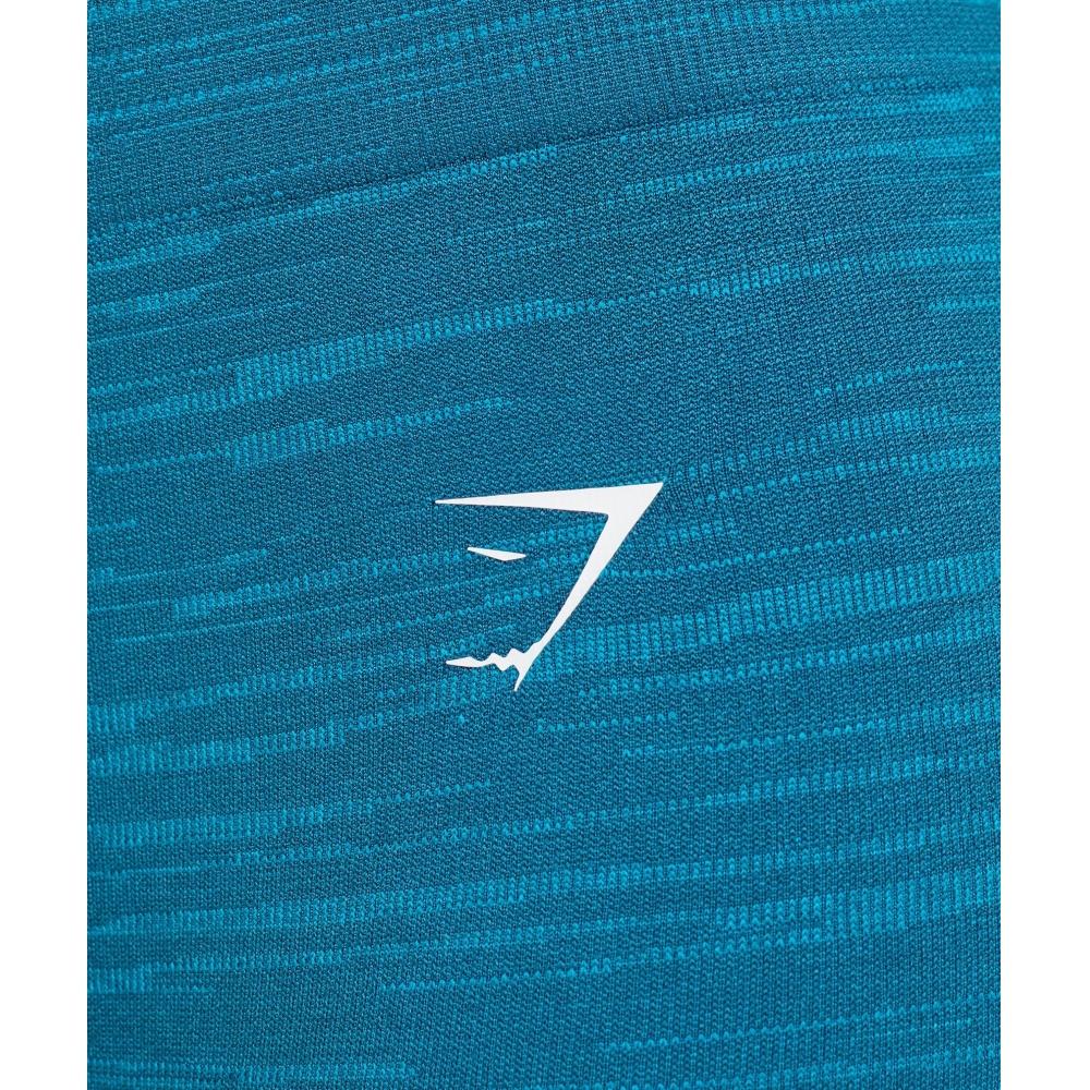 GymShark Adapt Marl Seamless Leggings Atlantic Blue Shark Blue B3a5z Ubss